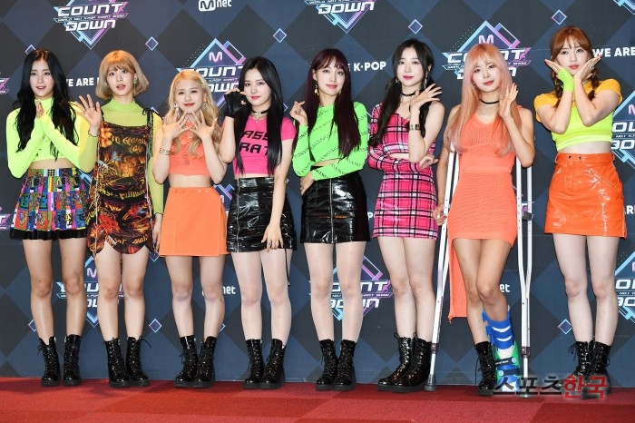  네이처, 반짝이는 비주얼 (엠카운트다운) 