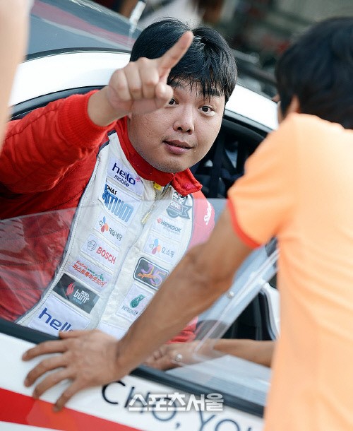 [SS포토]한중 모터스포츠 페스티벌 조영승, 있잖아~