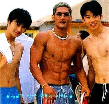 박준형·윤계상·손호영, 근육질 몸매에  앳된 얼굴