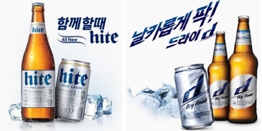 하이트진로,  주력 맥주 d에서 뉴하이트로 선회