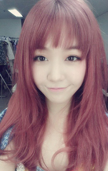 걸스데이 민아 앞머리 변신 귀여운 매력 폭발!