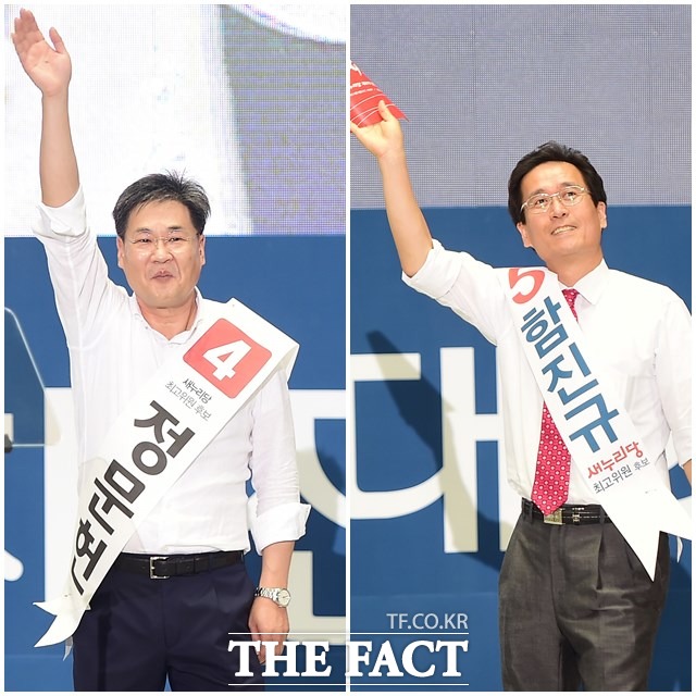 [TF사진관] 평범은 싫다!…파격적 퍼포먼스의 새누리당 전당대회