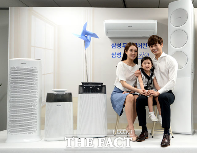 [TF포토] 삼성전자 2017년형 무풍에어컨·블루스카이 출시