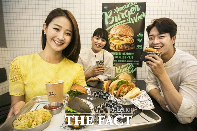 [TF포토] 아메리칸 버거위크 제대로된 수제버거를 만나자!