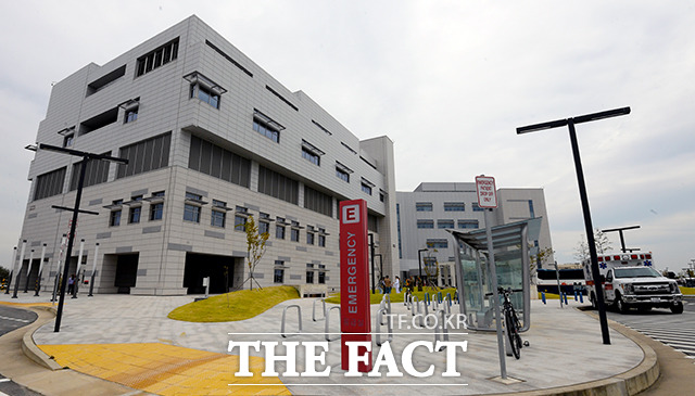 [TF포토] 용산에서 평택으로…최신식 미군병원, 브라이언 D. 올굿 병원