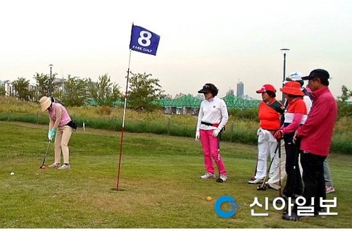 영등포구 한강서 골프 즐기세요
