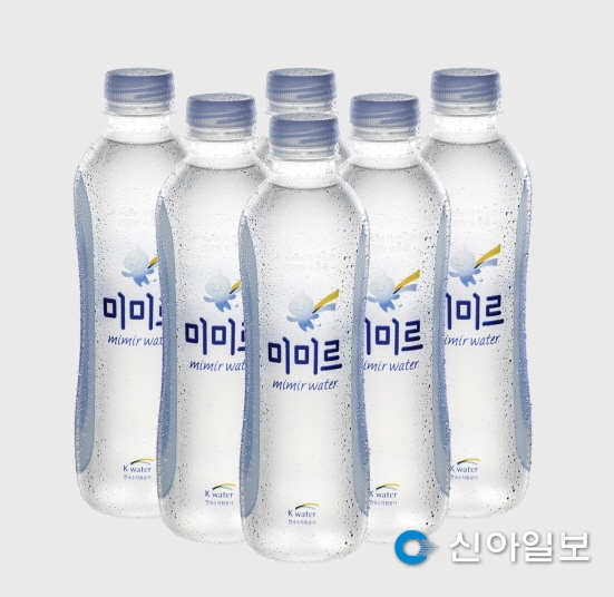 K-water, 새로운 디자인 병입 수돗물  미미르 출시