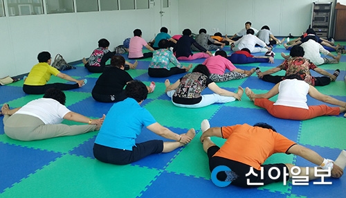 부여보건소, 어르신 한방기공체조교실 운영