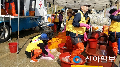 남원 가온누리적십자봉사회, 봄맞이 이동세탁 봉사 펼쳐