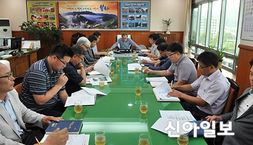 봉화, 각종 개발사업 부서간 공유