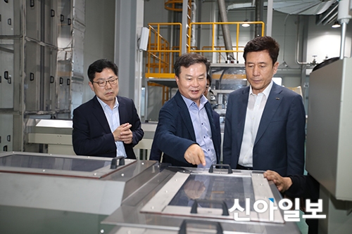 이강덕 포항시장, (주)에코프로 본사 방문