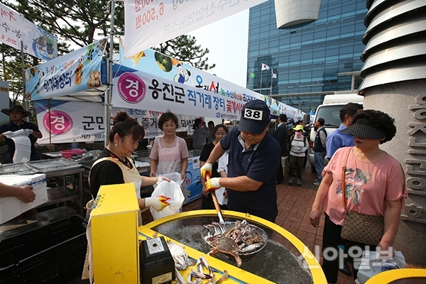 옹진, 추석 맞아 농·수산 특산물 직거래 장터 개장