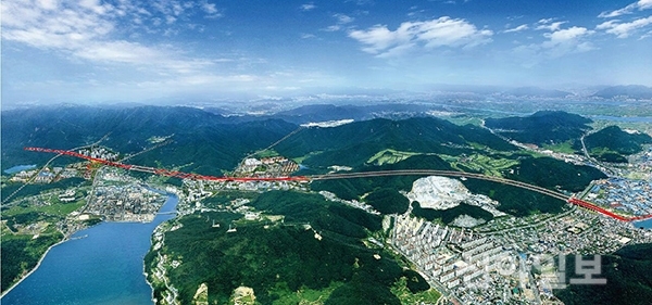 부산진해경제청, 소사~녹산간 도로 7.41km 개통