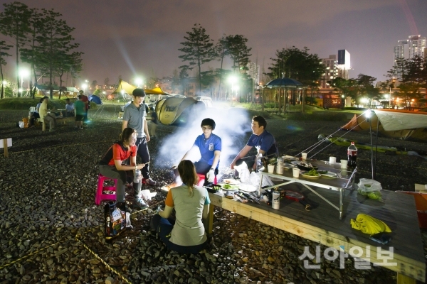 부천시, 야인시대-여월농업공원 캠핑장 운영