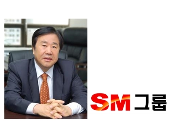 우오현 SM그룹 회장 인수 회사 책임진다