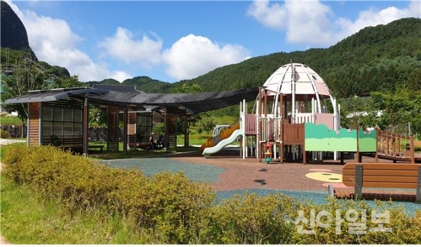 진안 마이돈 농촌테마공원 내 무더위 쉼터 조성