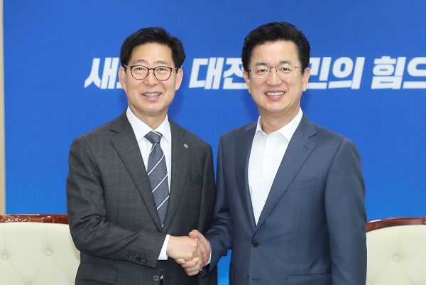 대전시, 양승조 충청남도지사 초빙해 직장교육 개최