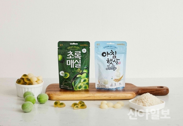 웅진식품 아침햇살·초록매실 젤리로 변신