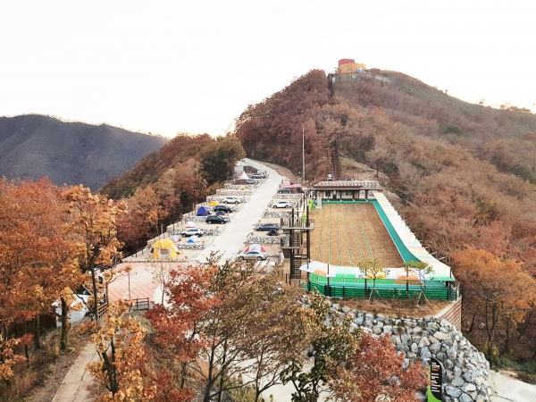 856m 고지서 즐기는 특별한 캠핑, 문경단산숲속캠핑장 재개장