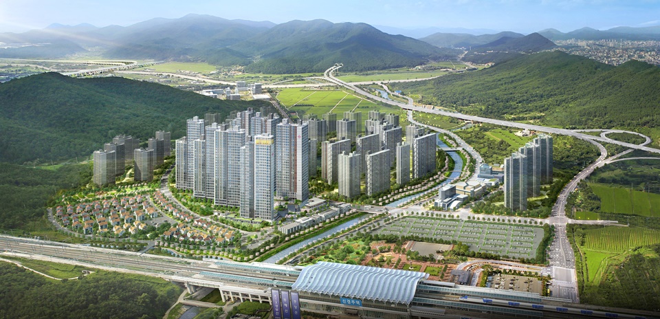 태영 아파트 투시도