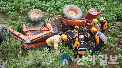 홍천소방서, 영농기 농기계 안전사고 주의 당부