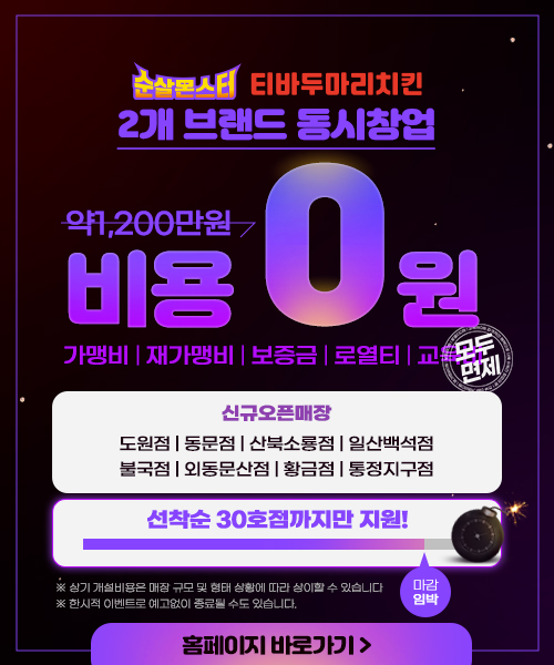 순살몬스터, 전국 매장 수 ‘158호점’ 돌파