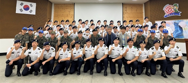 동양대 군사학과 학생 ‘병영 체험’ 수료