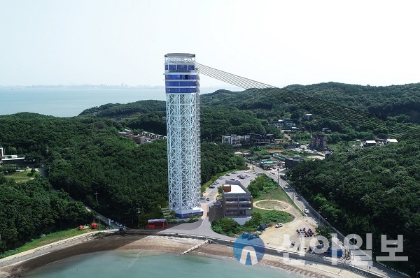 옹진군, 장경리 해수욕장 썸라인 영흥 기공식