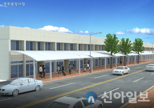 노점상 난립 ‘경주 중앙시장’ 보행로···보행친화거리 탈바꿈