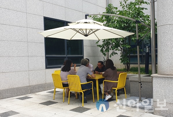경기도 광주시 오포1동 행정복지센터, 시민·직원 위한 휴식공간 마련