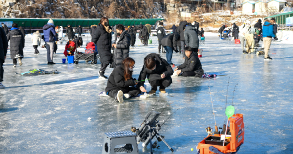 포천, 백운계곡 동장군 축제 마무리