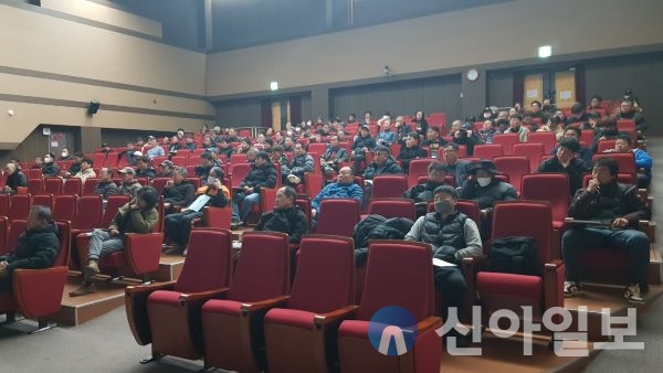 건설기계개별연명사업자협 홍천지회, 조종사 안전교육 실시