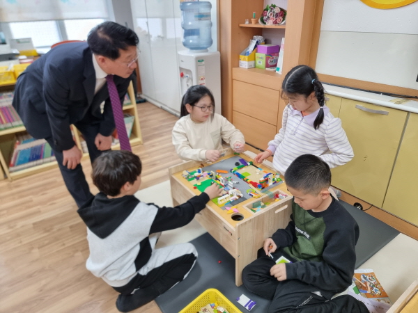 영천교육지원청, 늘봄선도학교 현장 방문