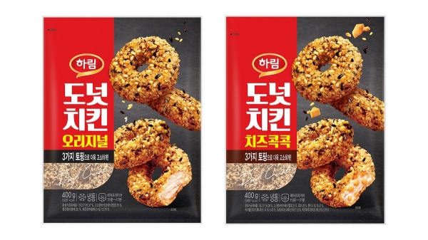 하림, 맛·재미 모두 주는 도넛치킨 선봬