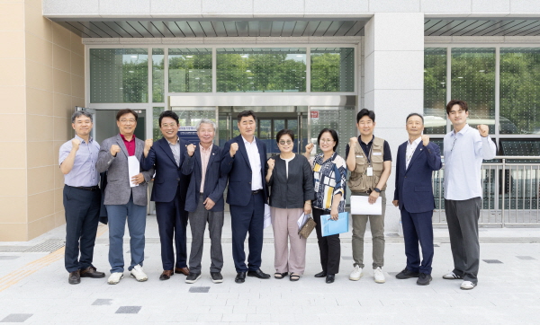 안산시의회 도시환경委, 행정사무감사 관련 현장활동 실시