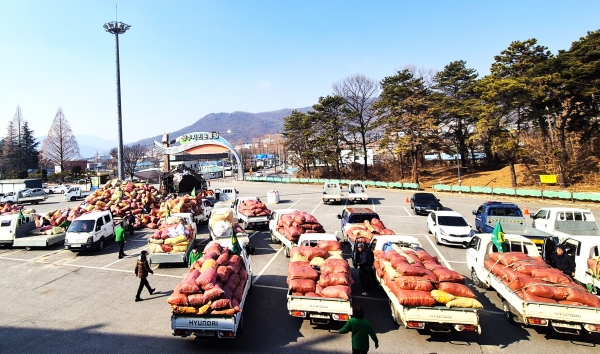 상주시새마을회, 헌옷모으기 경진대회 개최