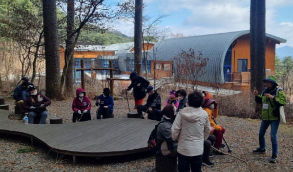 가평군, 친환경 숲체험으로 어르신 활력 충전 실시