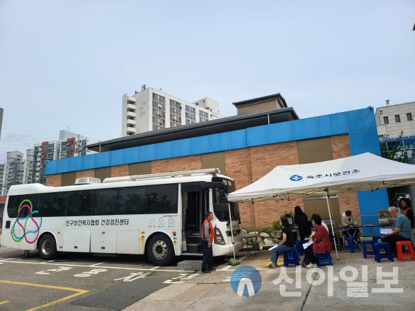인구보건복지협회 강원지회, 속초시 저소득층 대상 ‘만성질환 이동검진’ 실시