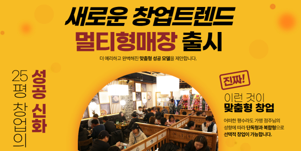 소형 매장부터 멀티형 매장까지… 족발야시장의 창업 모델, 맞춤형 전략으로 ‘주목’