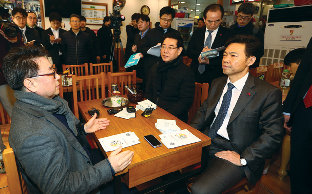김영록 농식품부장관, 외식업 현장 점검