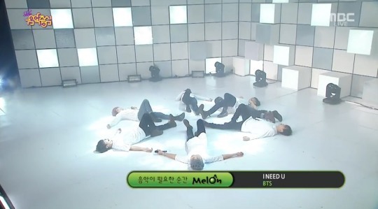 음악중심 방탄소년단 아이 니드 유, 청춘의 화려함+위태로움 극대화