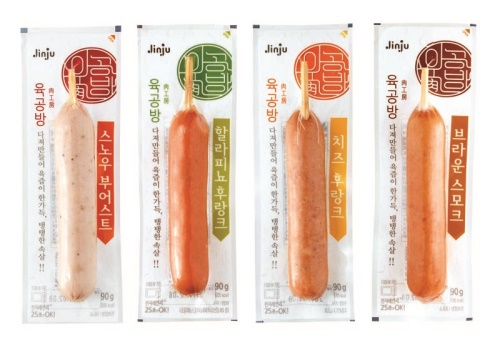 진주햄, ‘육공방 후랑크’ 4종