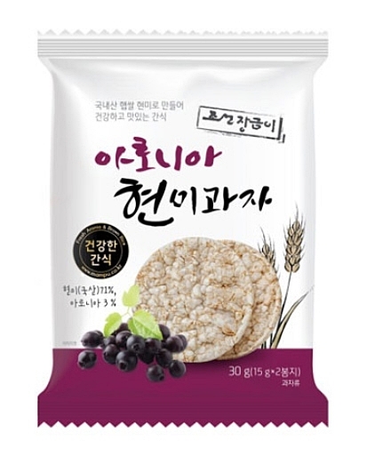 정읍 마을기업 ‘자연가’, 연간 1억 규모 쌀 가공품 ‘아로니아 현미과자’ 월 1톤 미국 수출 호평