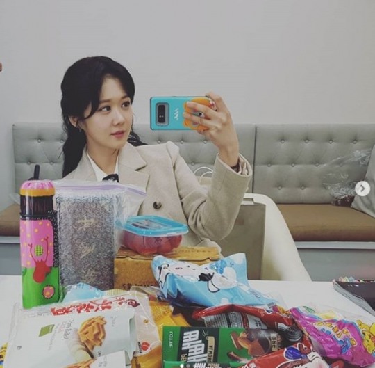 황후의 품격 장나라, 고백부부 엄마 김미경 간식 감사인증샷 진주랑 엄마 고백부부 못 잊어