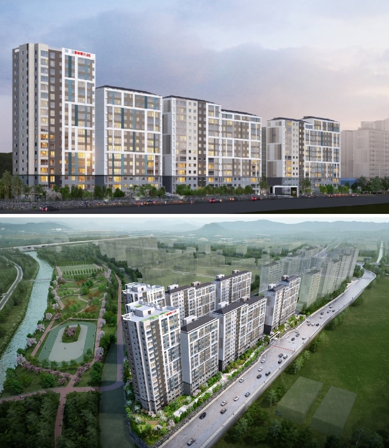 순천금호어울림더파크2차 아파트 배치도