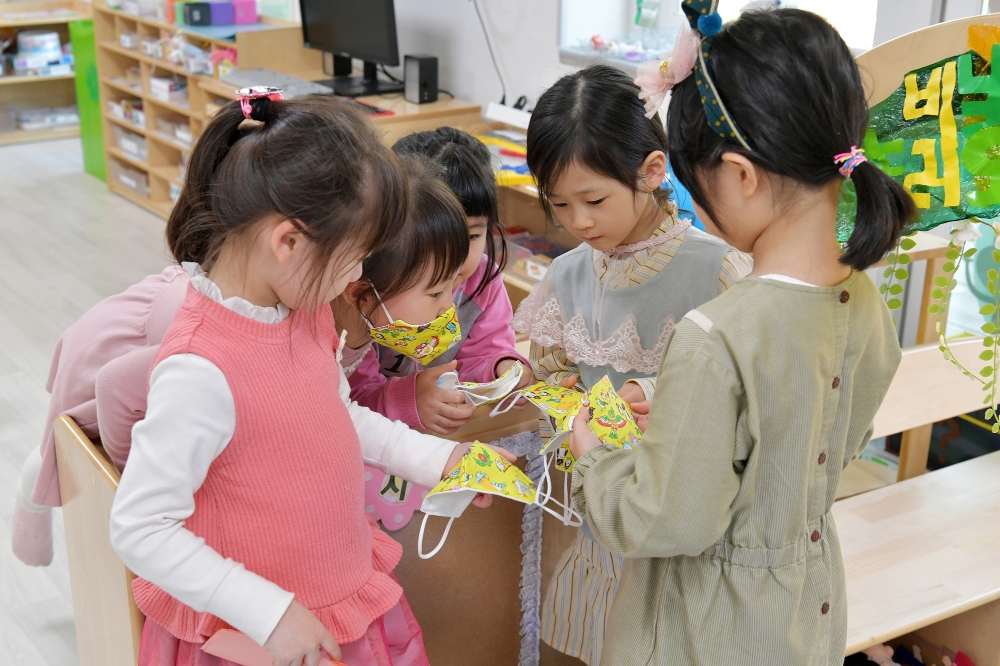 광주 서구, 어린이용 안심마스크도 직접 제작