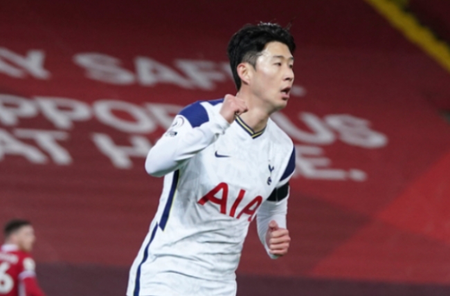 [글로벌-스포츠 24] 토트넘 손흥민 동점 골 분전에도 리버풀에 1-2 패배…역습축구 한계 노출