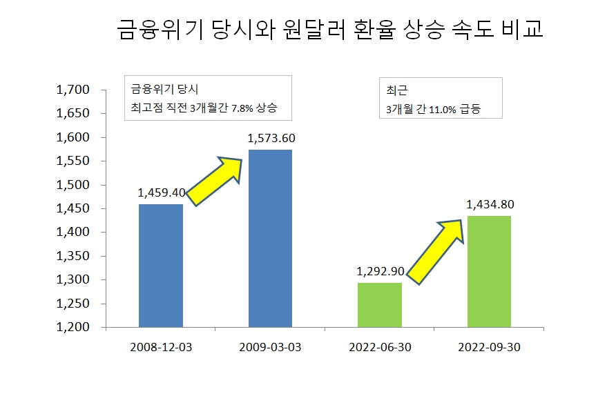 환율·금리·무역적자, 이미 금융위기 수준"