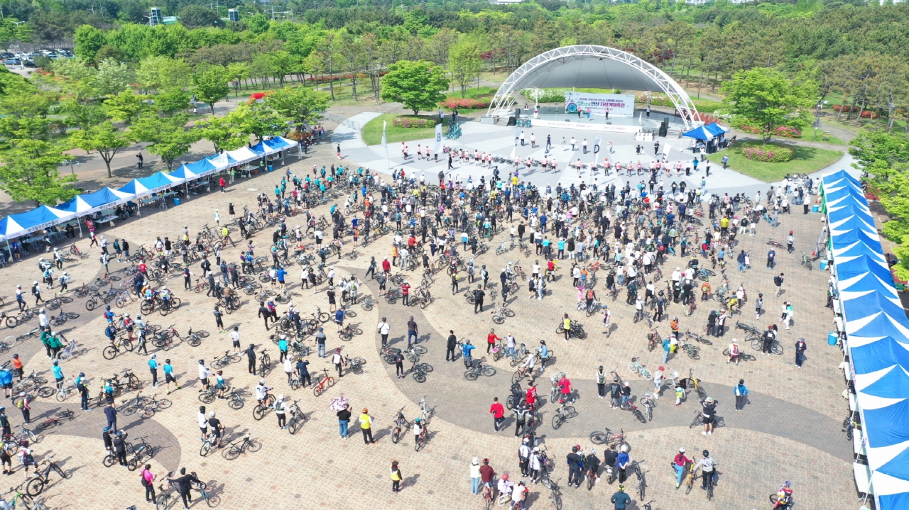 자전거로 만드는 신바람 안산…2024 안산 자전거 대축전 성료