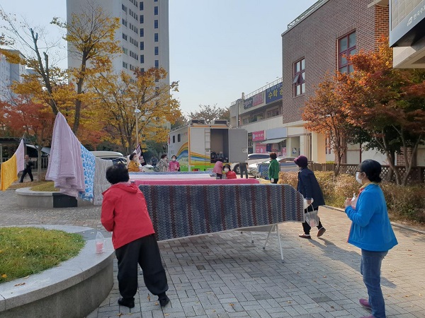 주택관리공단 전북지사, 찾아가는 행복 빨래방 호응